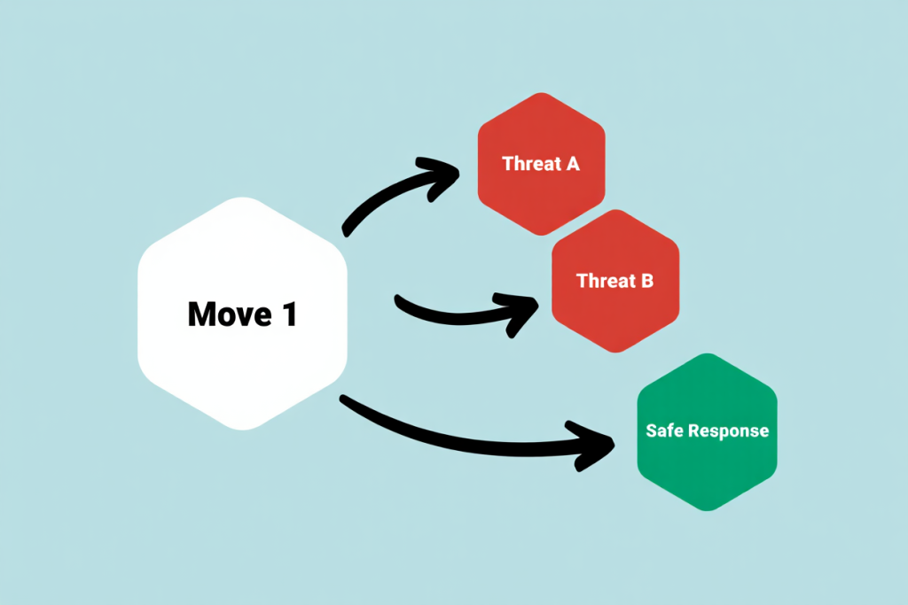 Forced moves sprouts